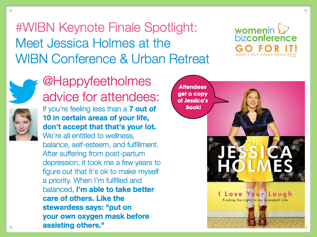 WIBN Conference Speaker Spotlight: Jessica’s Proven Tips to Living an Awesome Life!