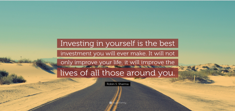 @SaraSmeaton on Why investing in yourself is the best biz decision to make #ThriveinMyLife