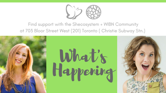 What’s Happening at @Shecosystem and @Womenbiznetwork this week