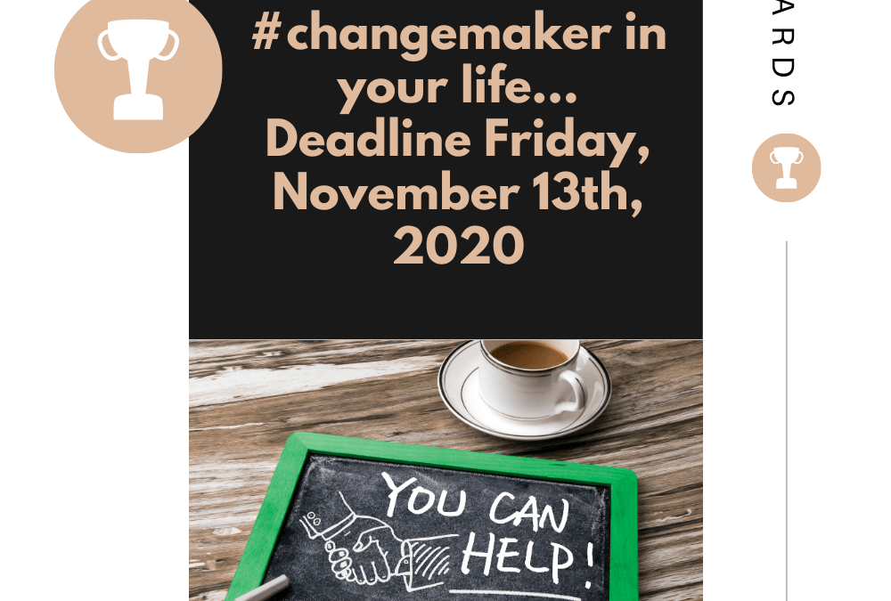 Women in Biz Network nominate a #changemaker in your life | Deadline Friday, November 13th, 2020
