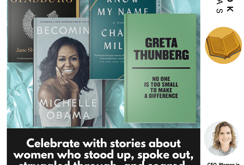Celebrate with stories about women who stood up, spoke out, struggled through, and soared #choosetochallenge