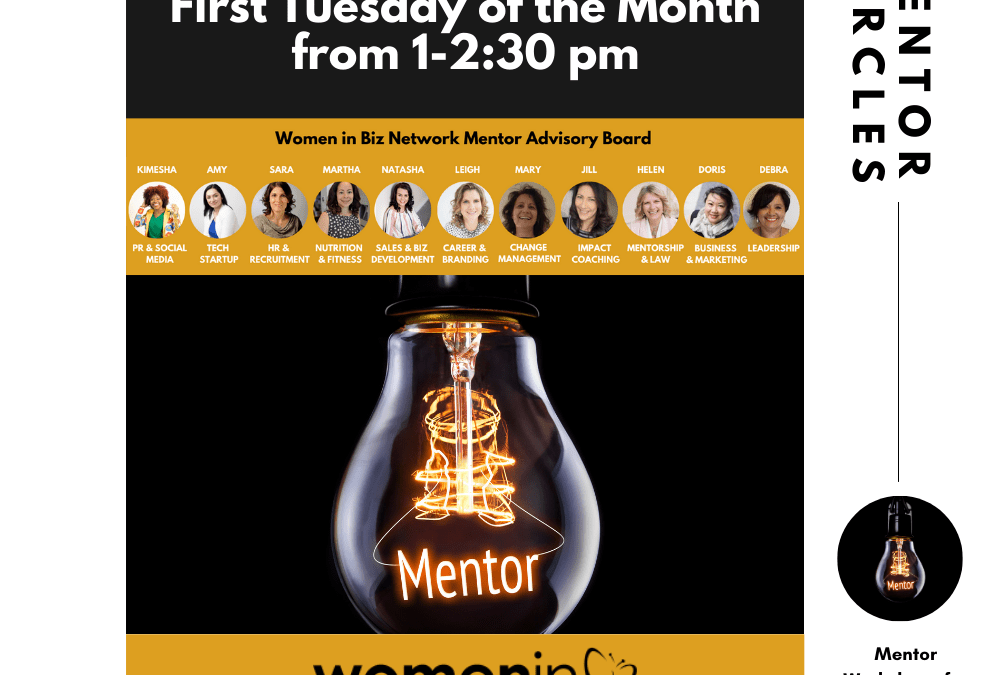 LEVEL UP Mentor Circles with Live Demonstrations and Instructional Support