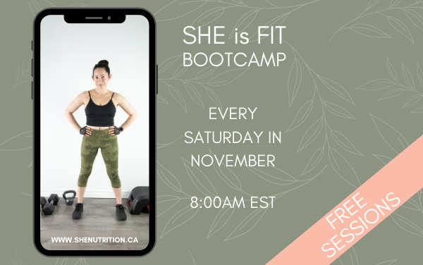FREE 30-min workouts EVERY Saturday in November